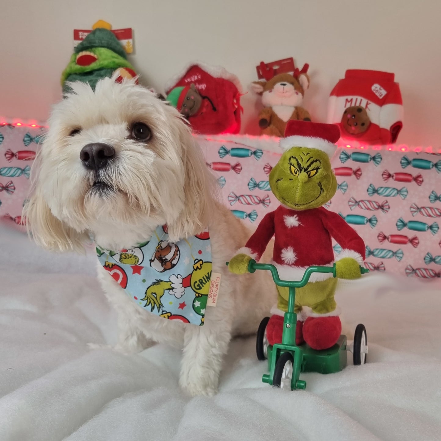 Pet Bandana | Mood: Grinchy