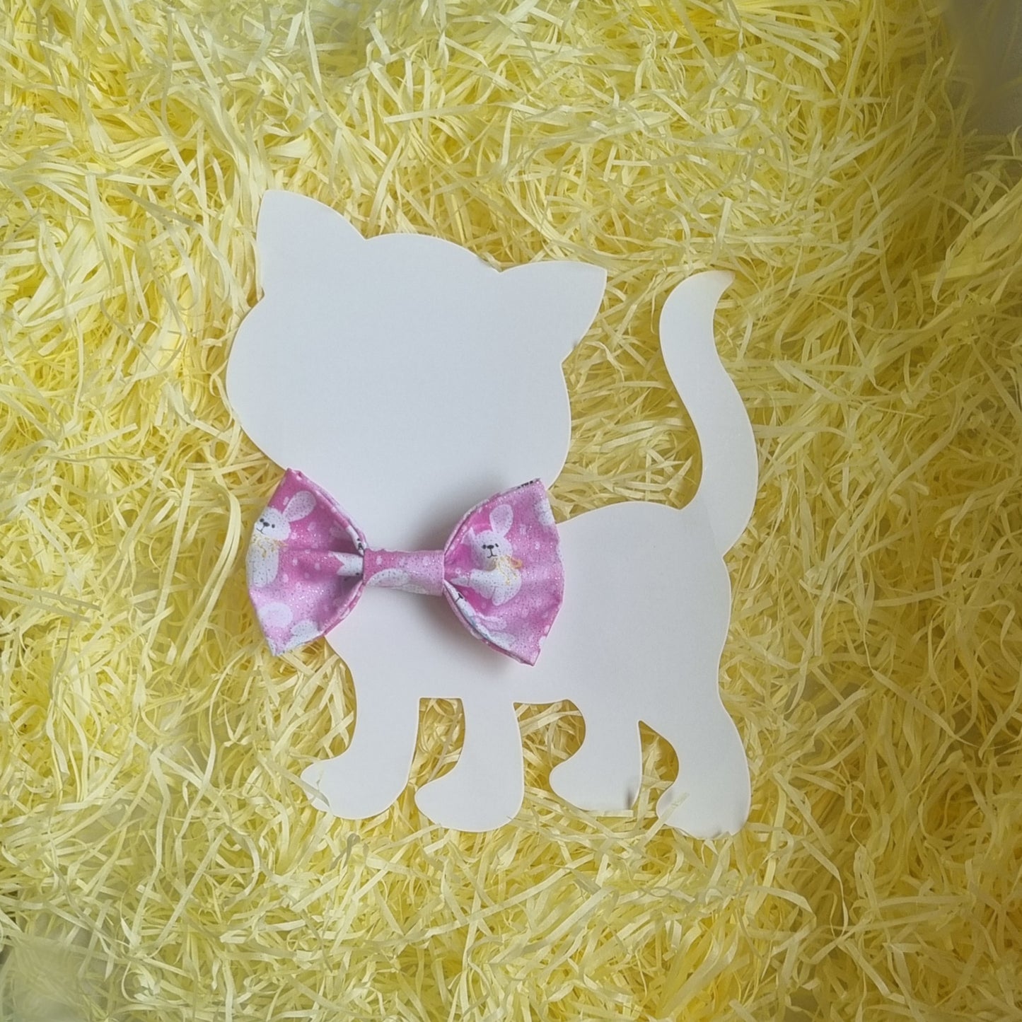 Glitter Bunnies Bowtie - Medium