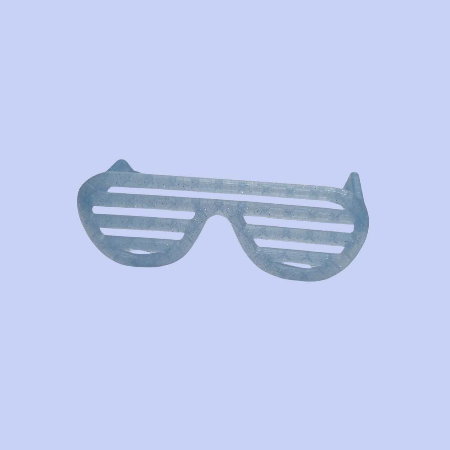 Pet Fashion Glasses - Blue Glitter Shades