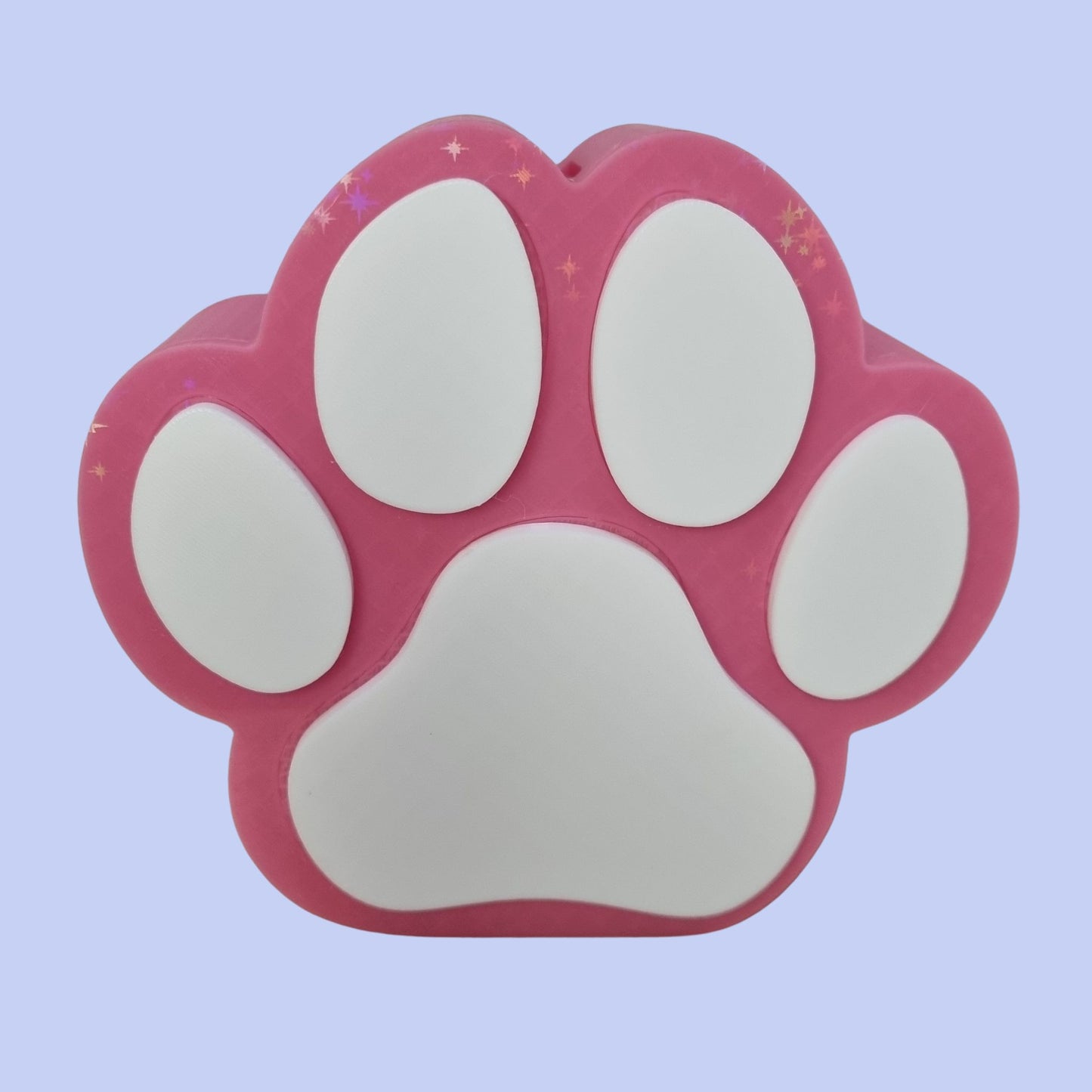 Paw Print Money Box - Pink