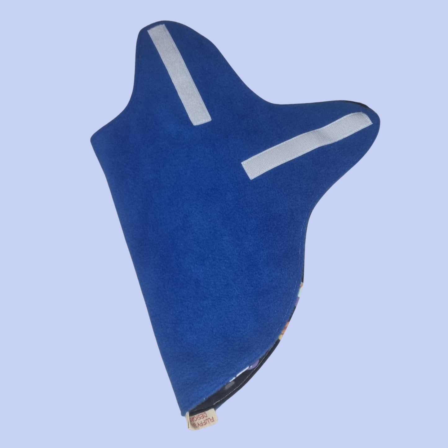 Space Themed Dog Coat Fleece Side