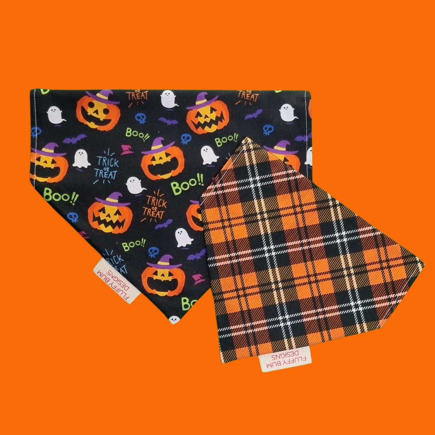 Pet Bandana - Trick or Treat Design