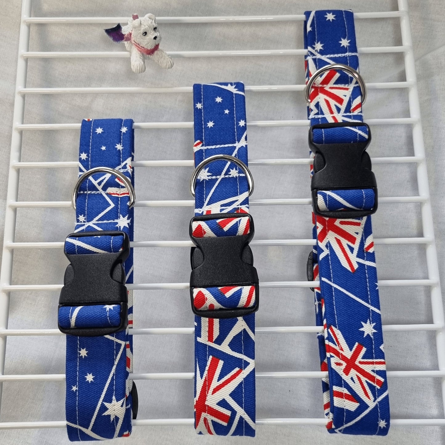 Aussie Flag Design Dog Collar - 25mm