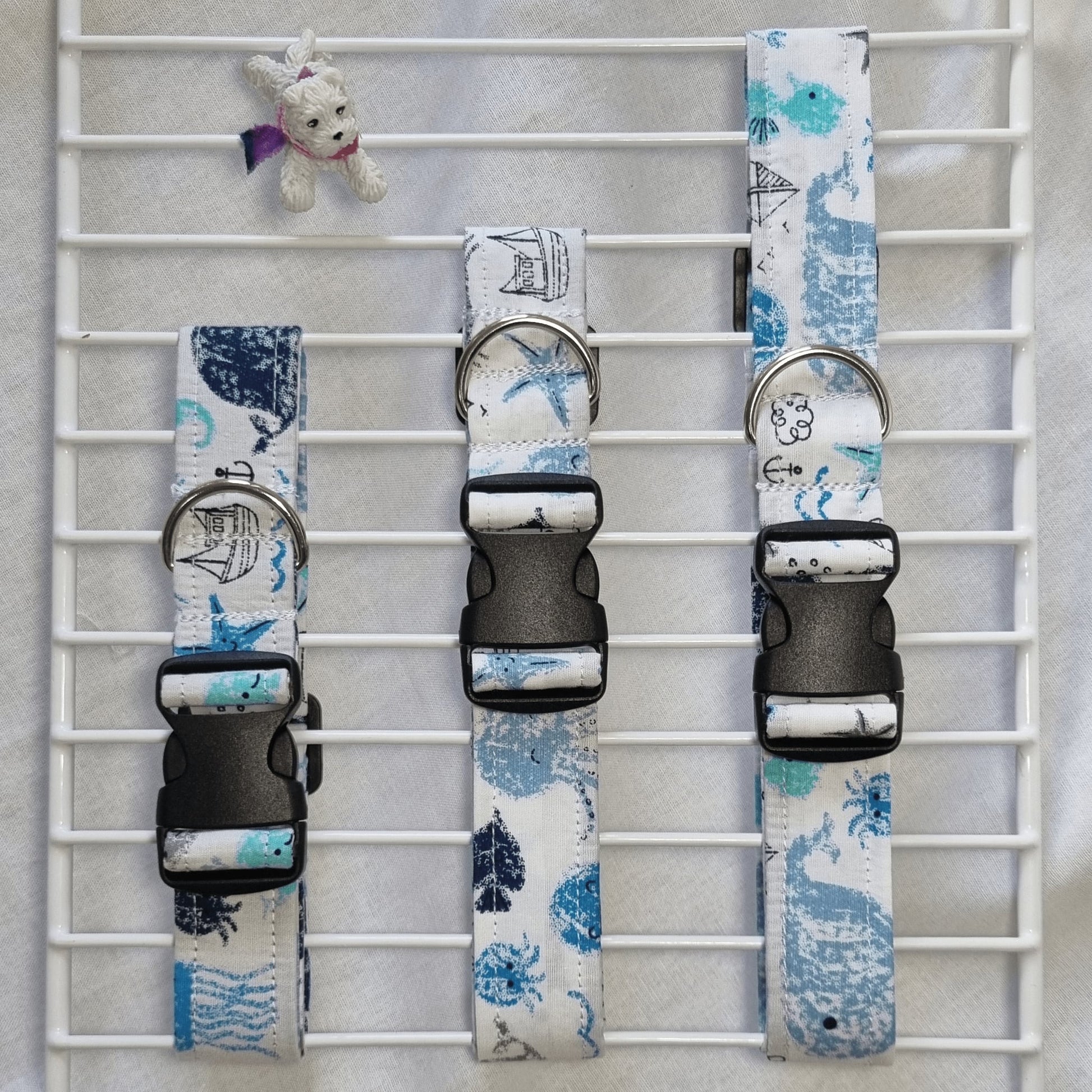 Beach Theme Dog Collars - 25mm