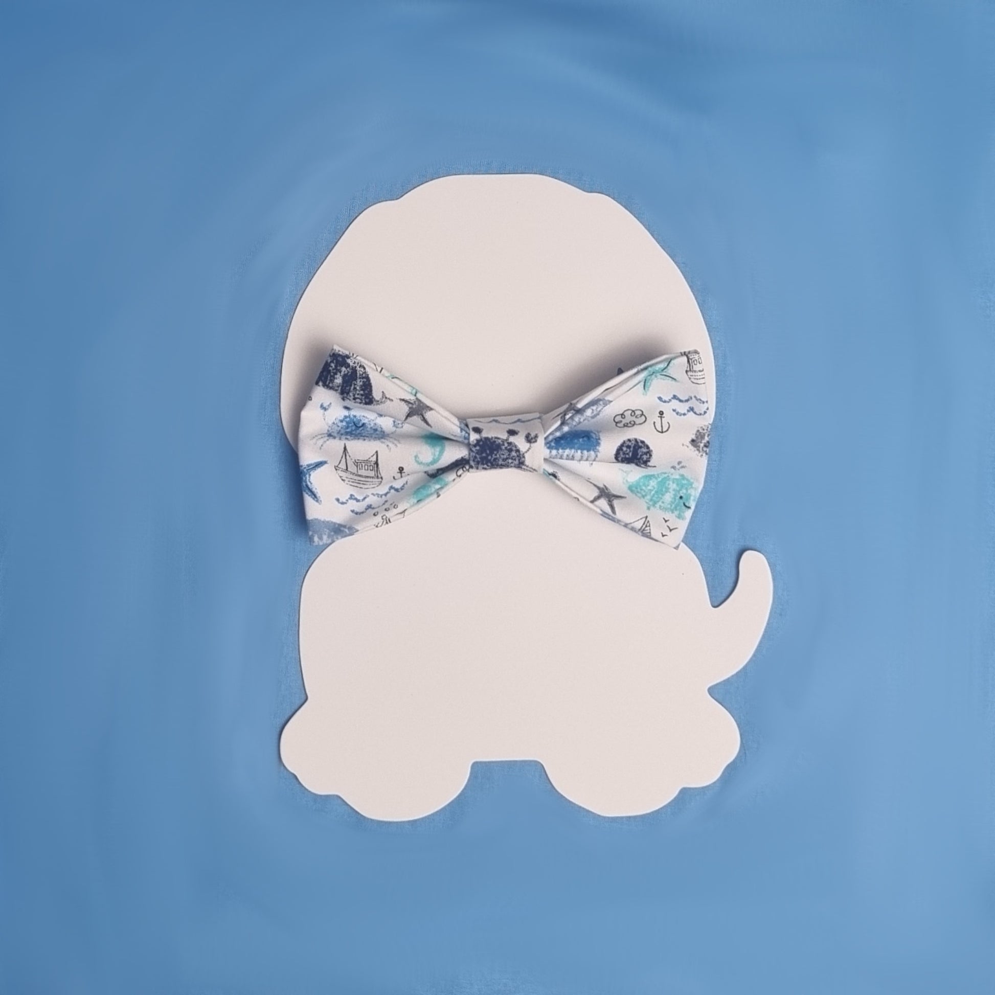 Fluffy Beach Bum Bowtie - Size Large