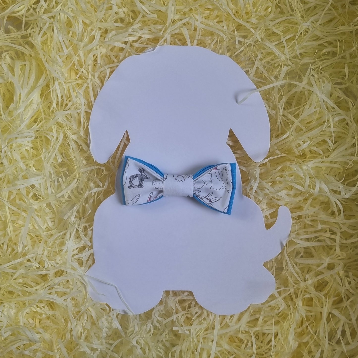 Blue Cool Bunnies Small Bowtie