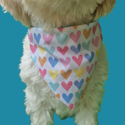 Pet Bandana | Blue Love 'dana