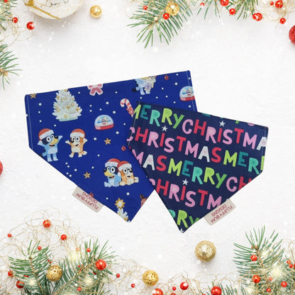 Pet Bandana |  A Bluey Christmas