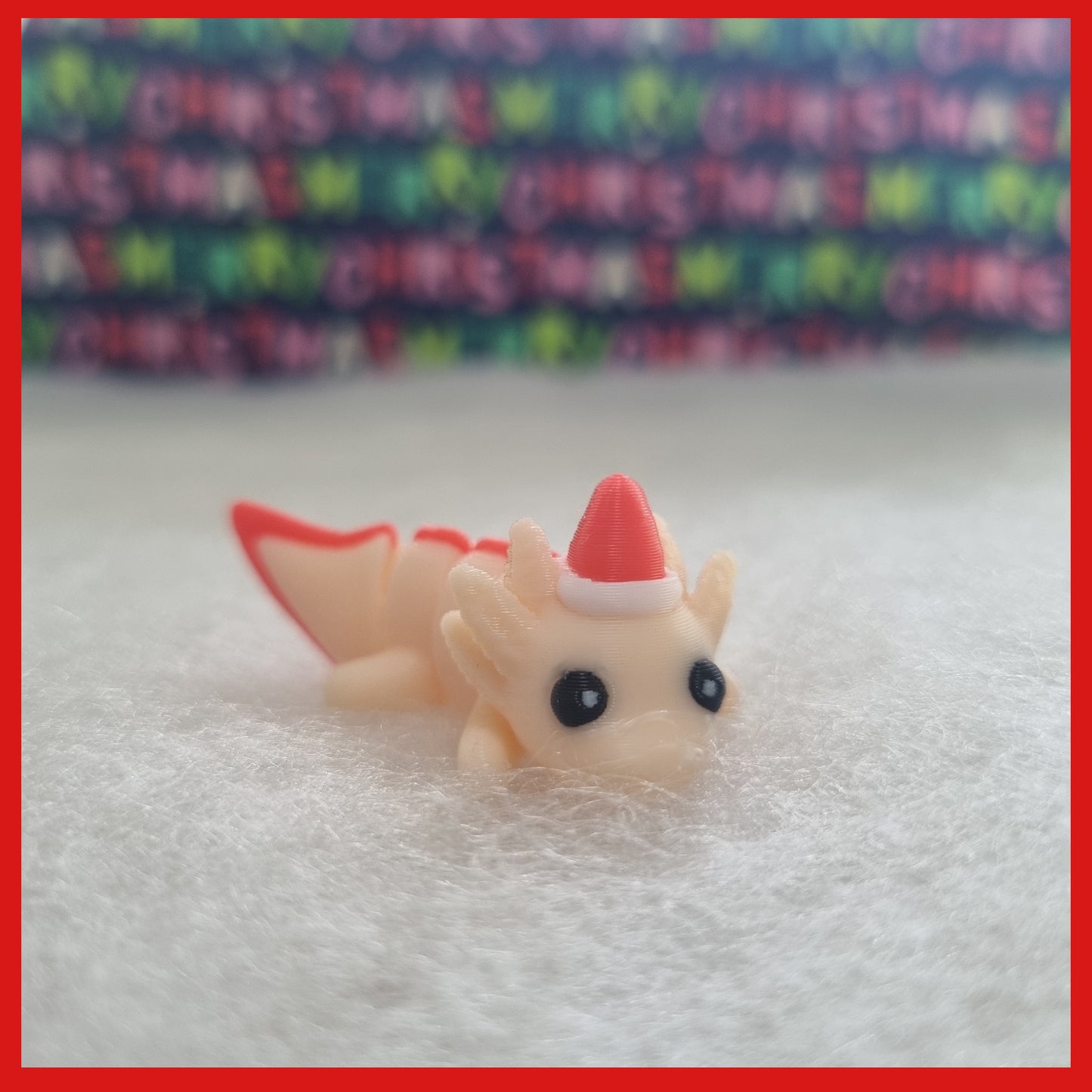 3D Print - Christmas Axolotl