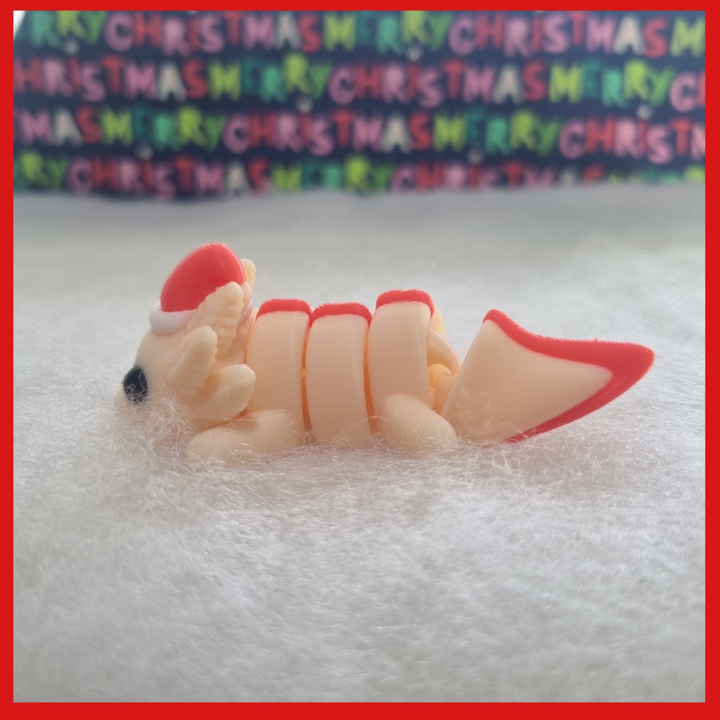 3D Print - Christmas Axolotl