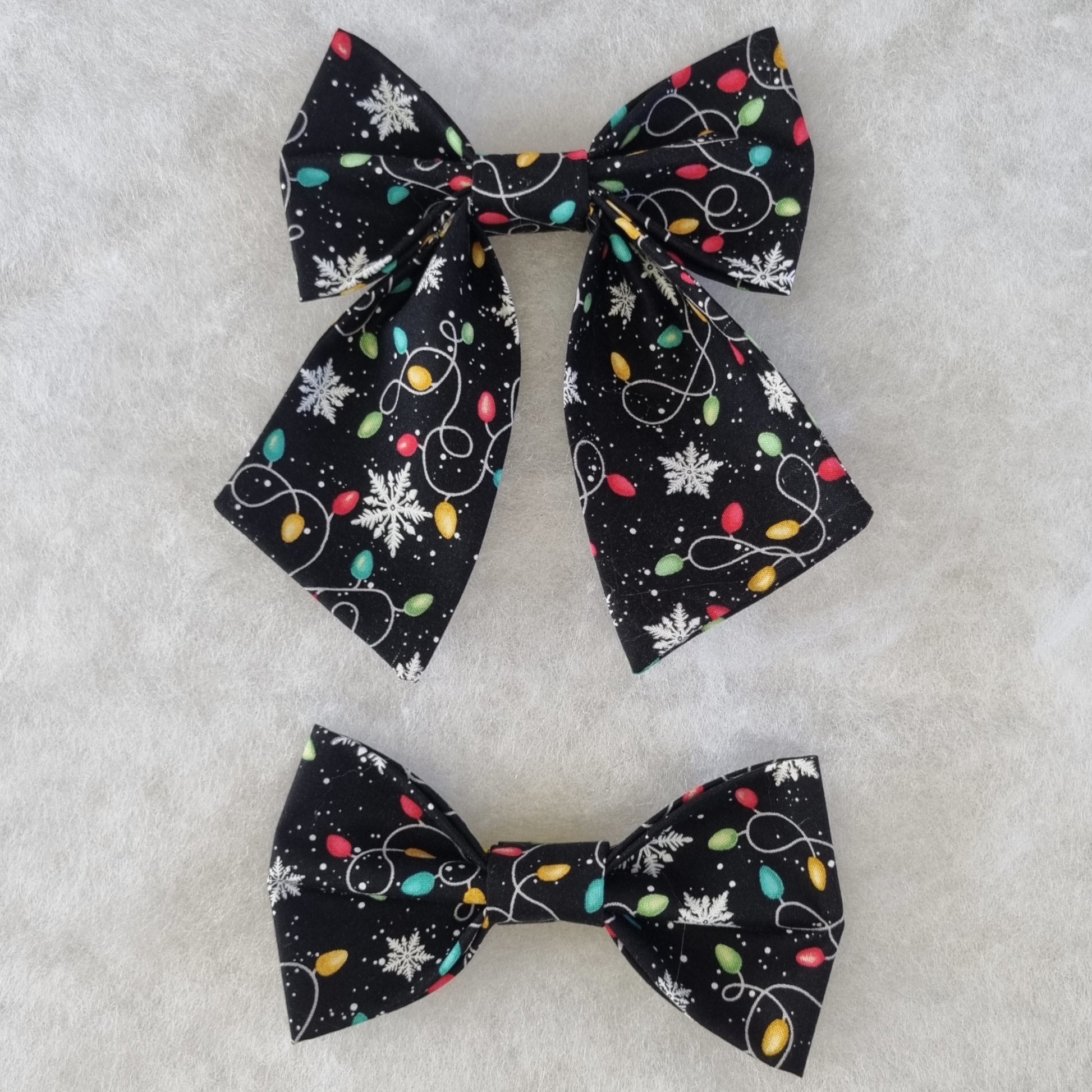 Christmas Lights Bowties - Large