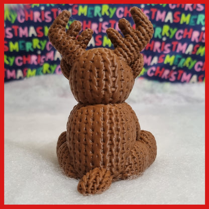 3D Print - Crochet Reindeer