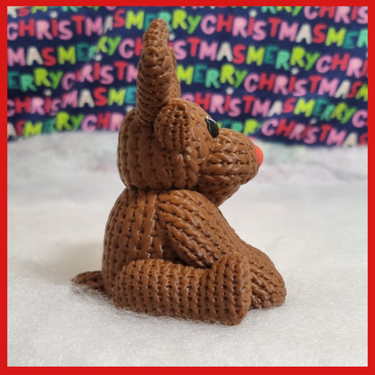 3D Print - Crochet Reindeer