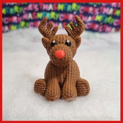 3D Print - Crochet Reindeer