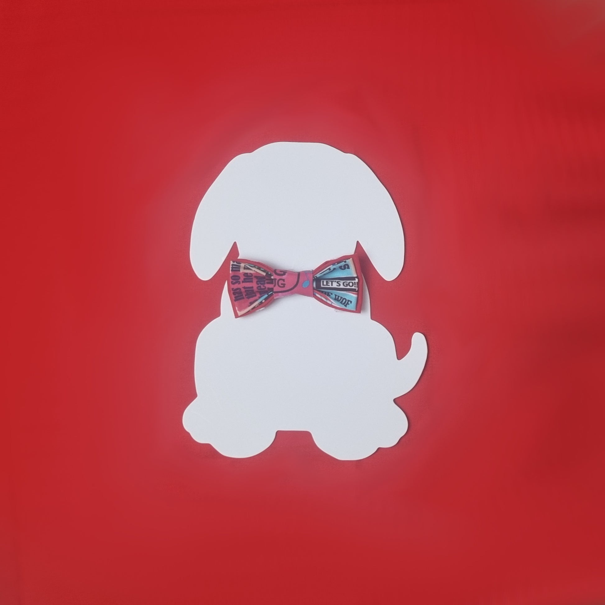 Dog Lover Red Bowtie Small