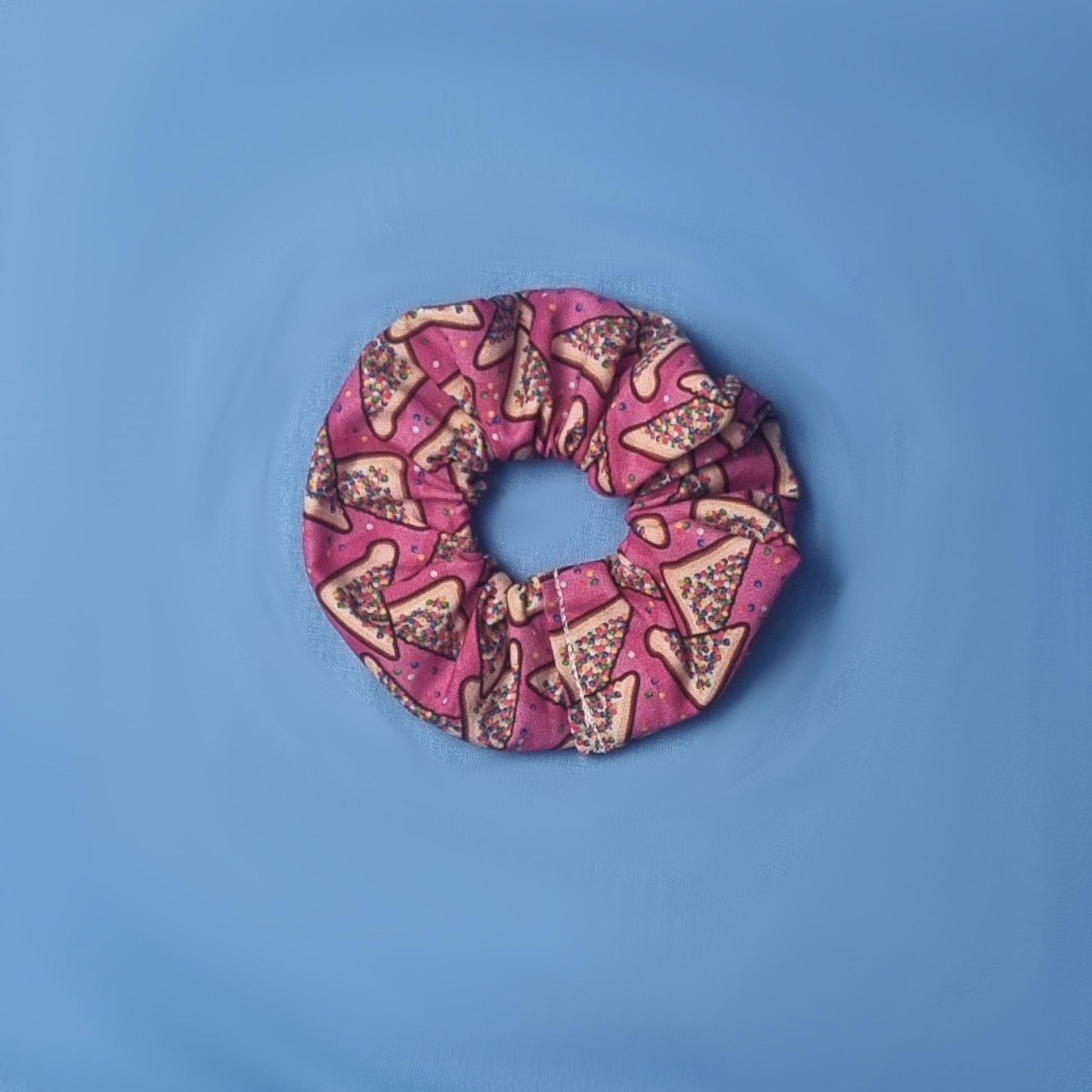 Fairy Bread Pink Scrunchie