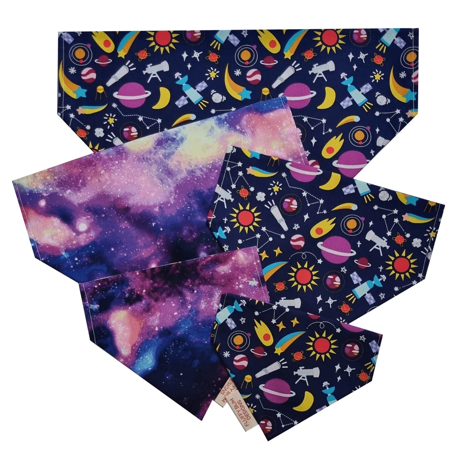 Space Themed Bandana - All Sizes