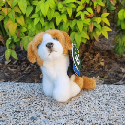 Living Nature 14cm Plushie - Beagle