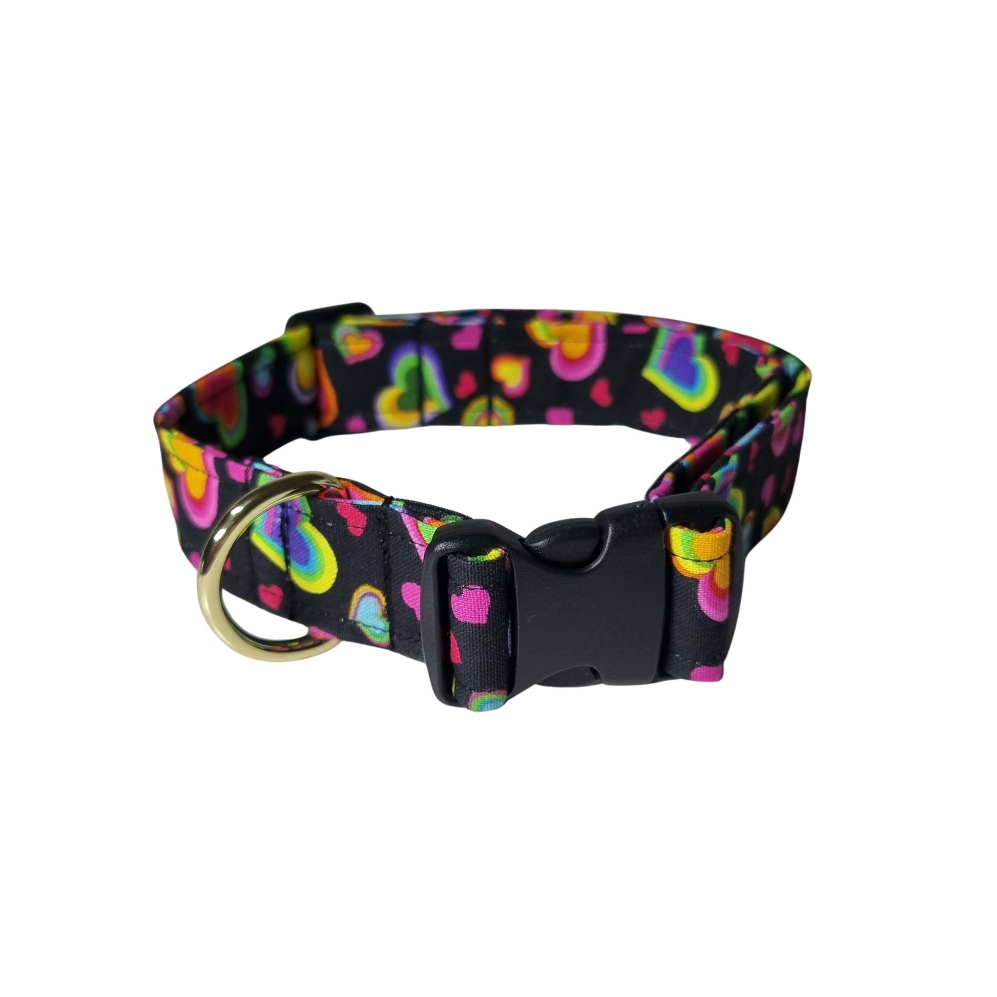 Love Hearts Dog Collar - Medium