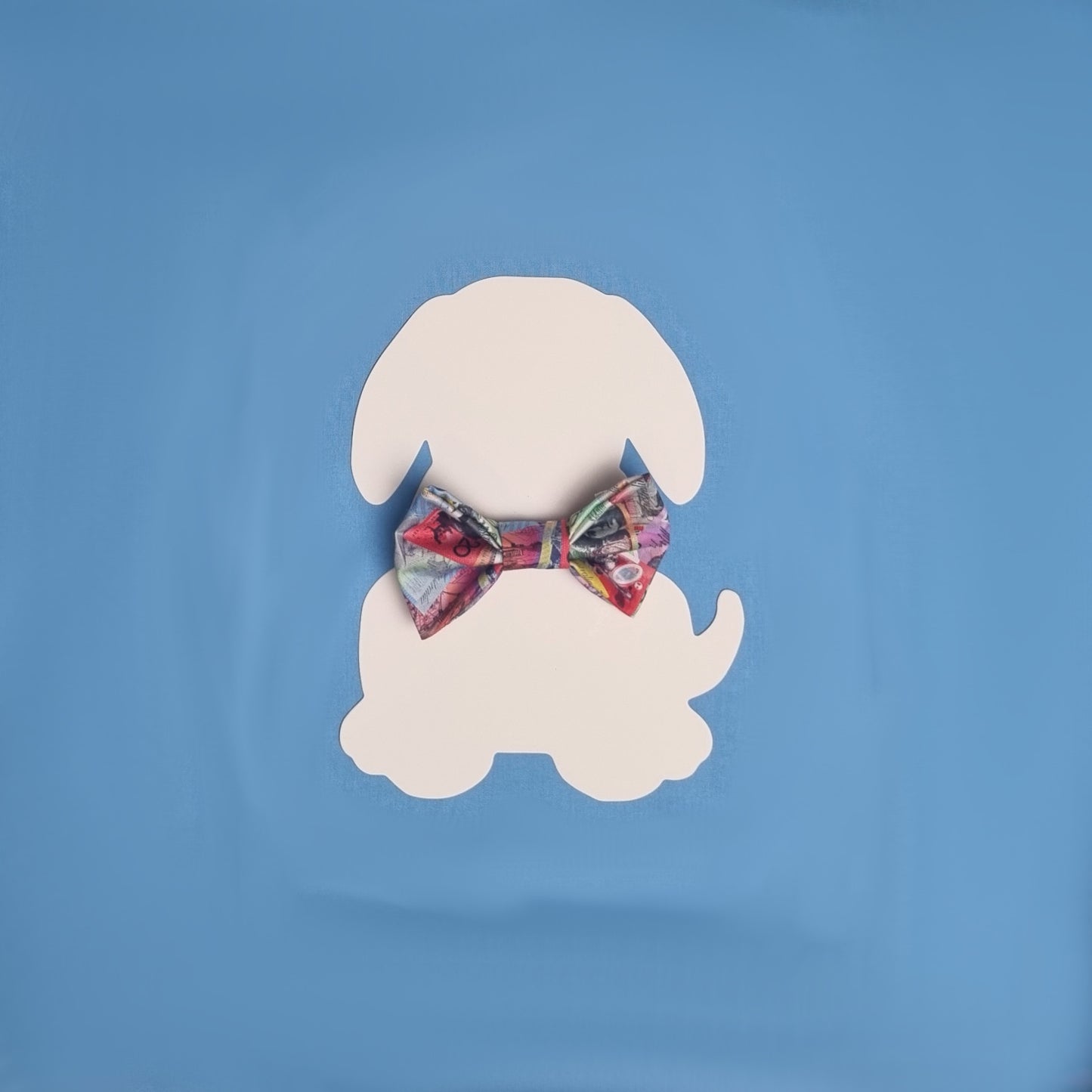 Medium Bowtie with Money Pattern