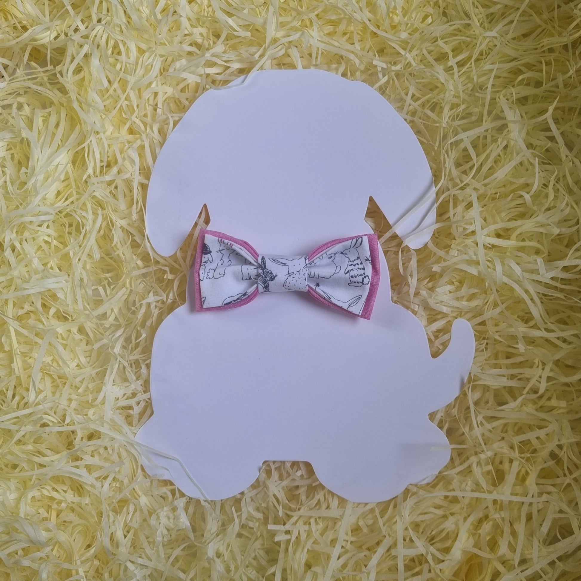 Pink Cool Bunnies Small Bowtie