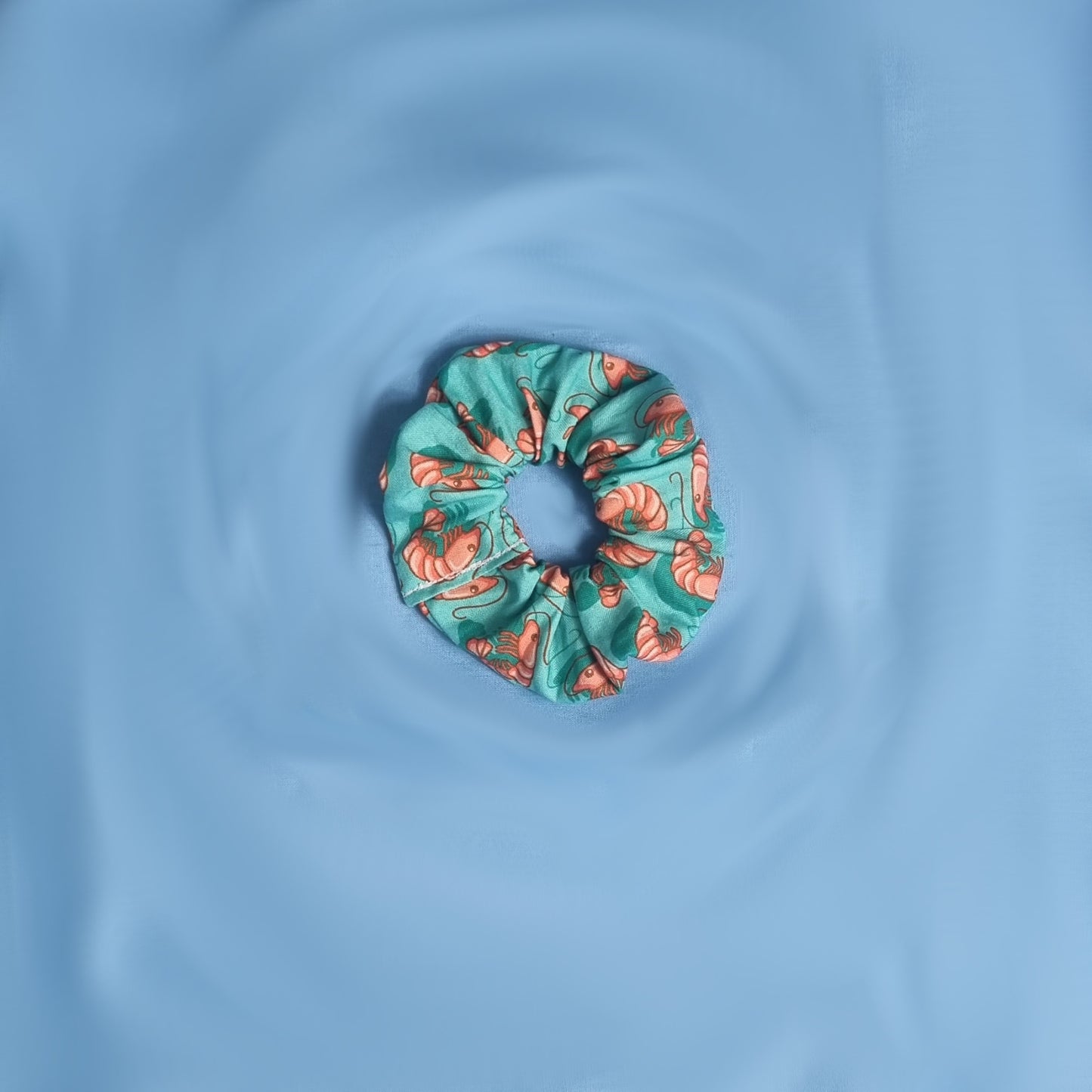 Prawn Themed Scrunchie