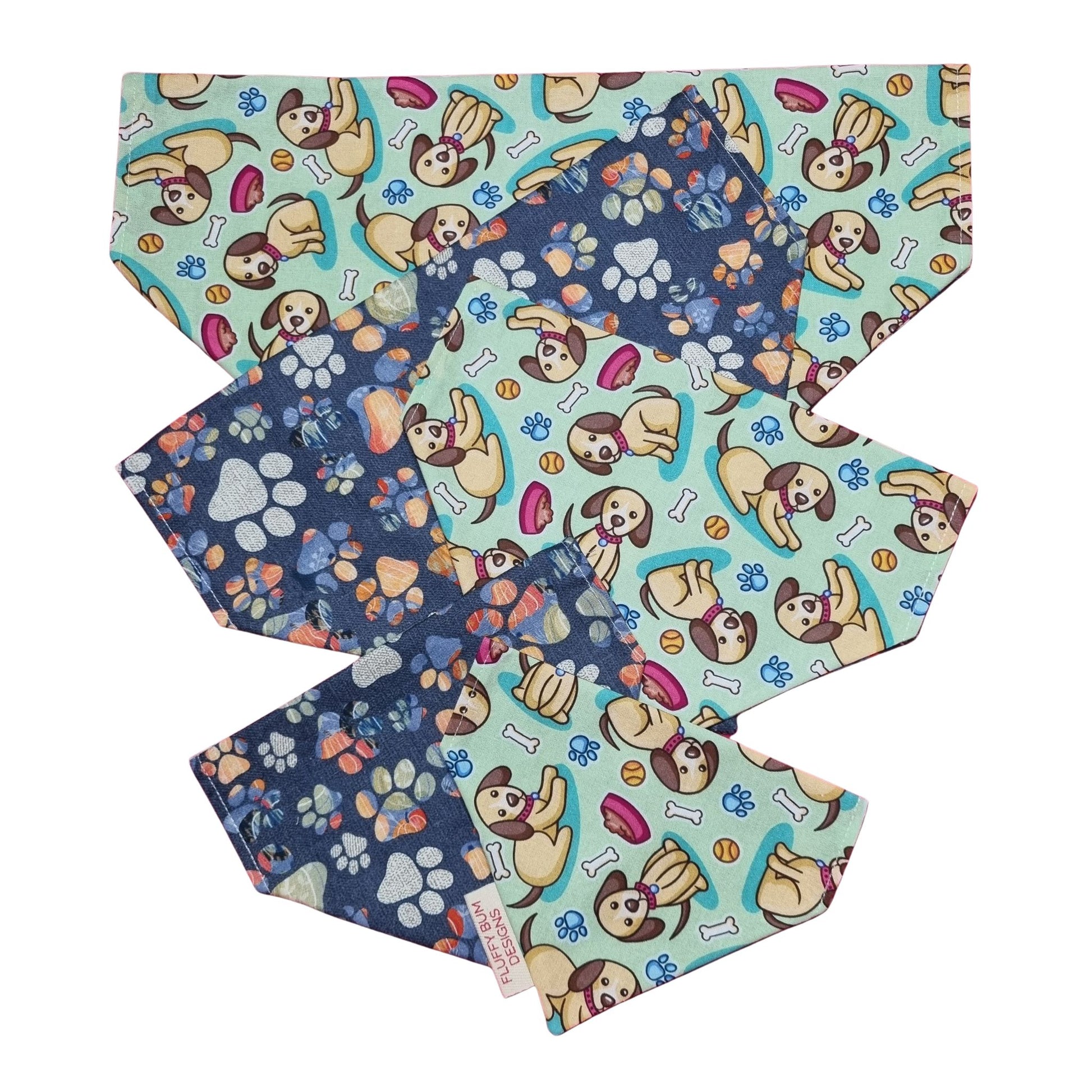 Puppy Love Bandanas All Sizes