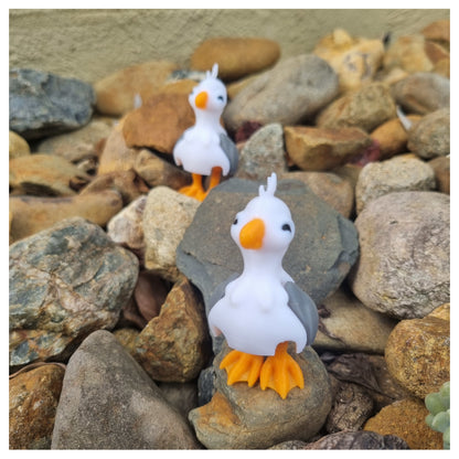 3D Printed Seagulls Standing