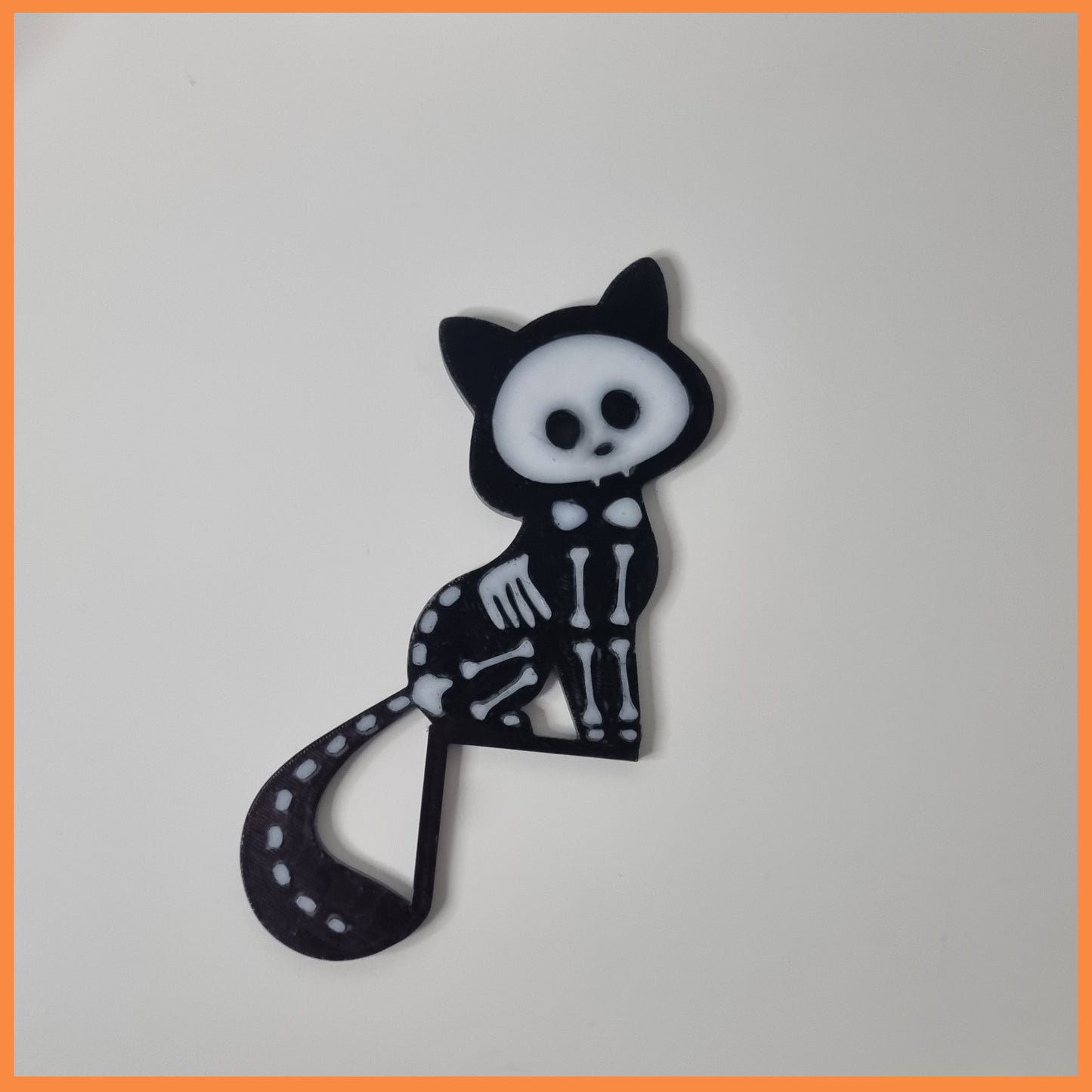3D Printed Cat Skeleton - Door Topper