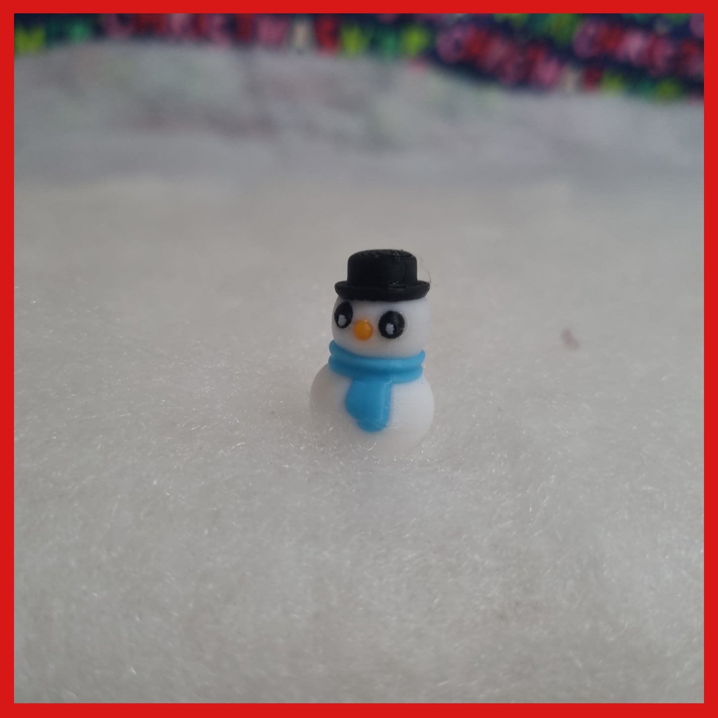 3D Print - Snowman Sculpture