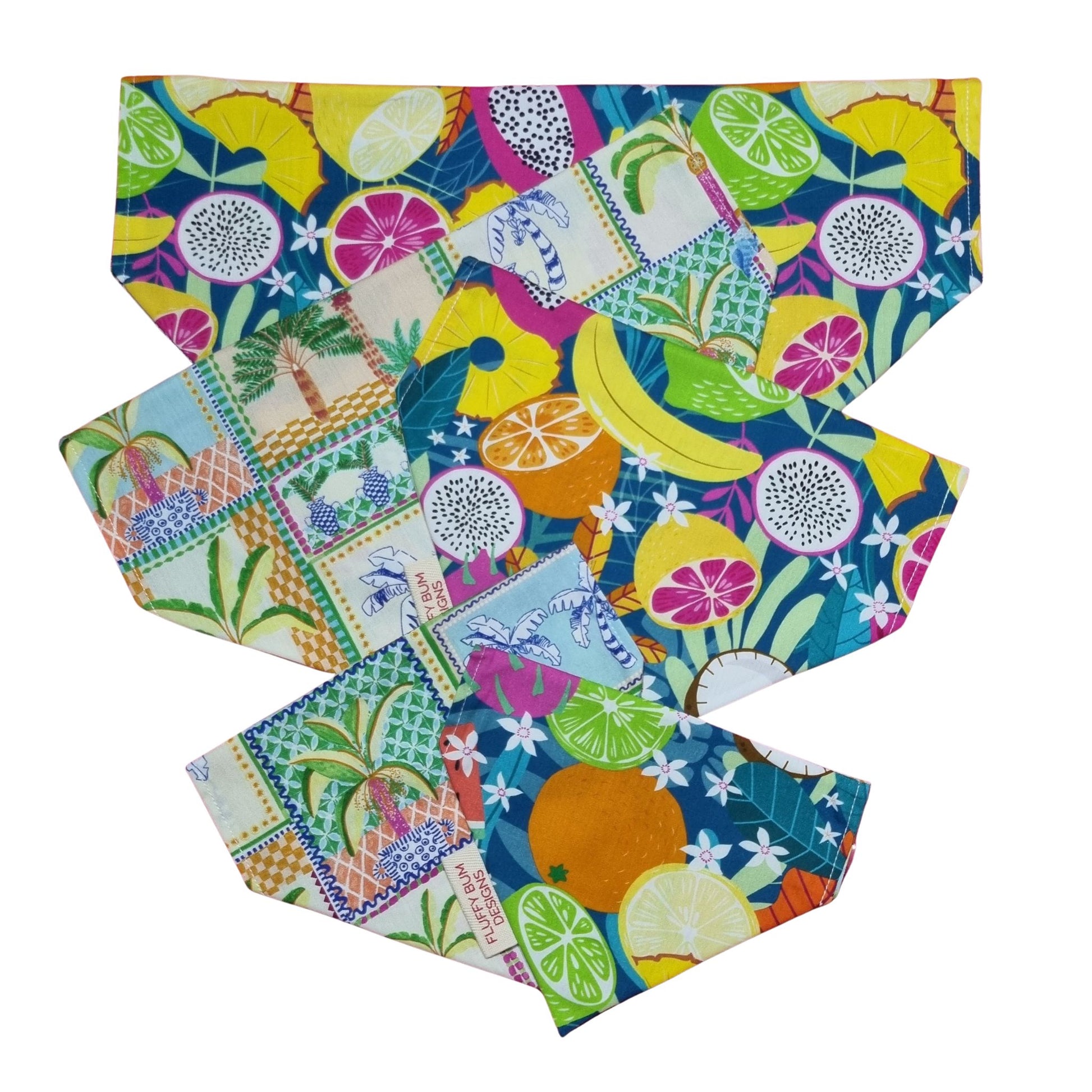 Tropical Fiesta Pet Bandanas - All Sizes
