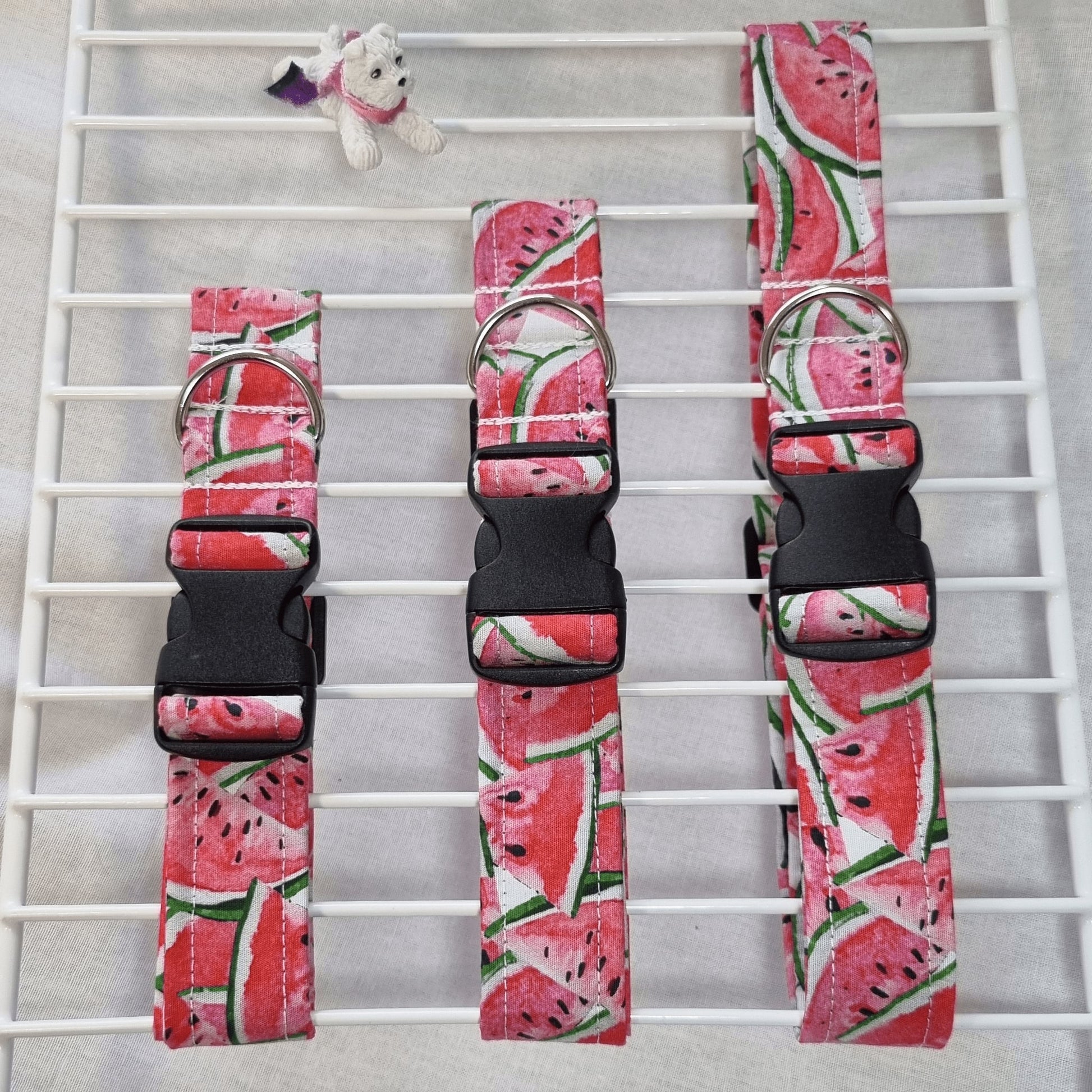 Watermelon Design Dog Collar - 25mm