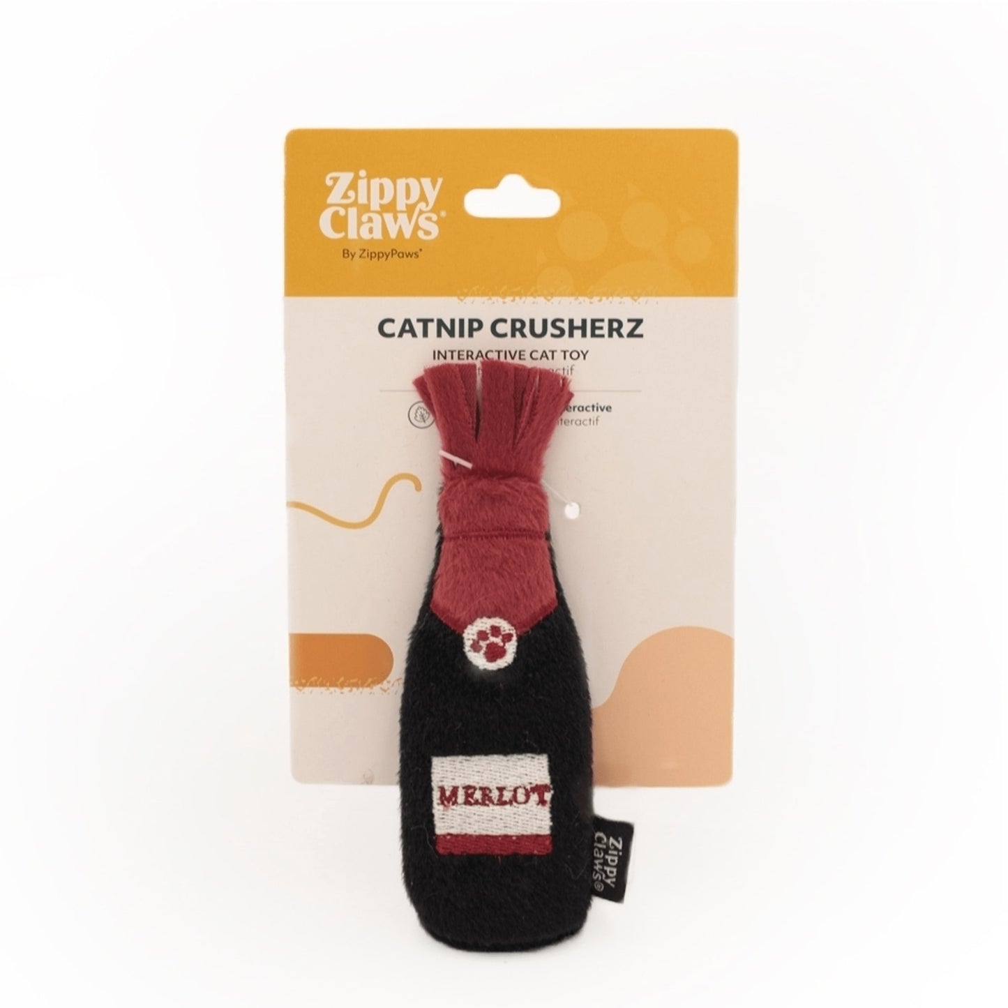 Cat Nip Crusherz - Merlot Bottle in Packaging