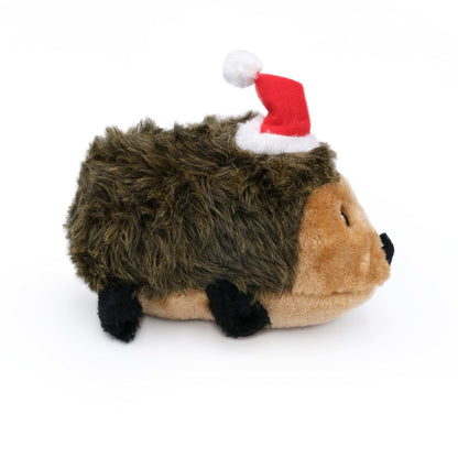 Zippy Paws Christmas Hedgehog Large - Side View