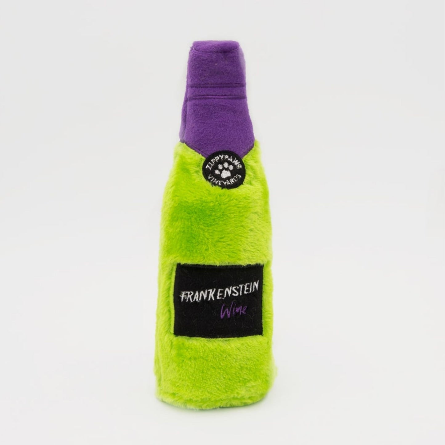 Zippy Paws - Frankensteins Wine Squeaker Bottle Dog Toy