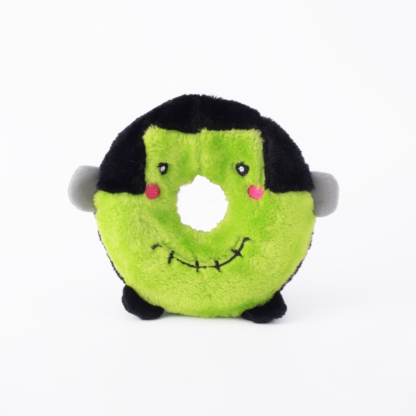 ZippyPaws Frankenstiens Monster Donut Dog Toy