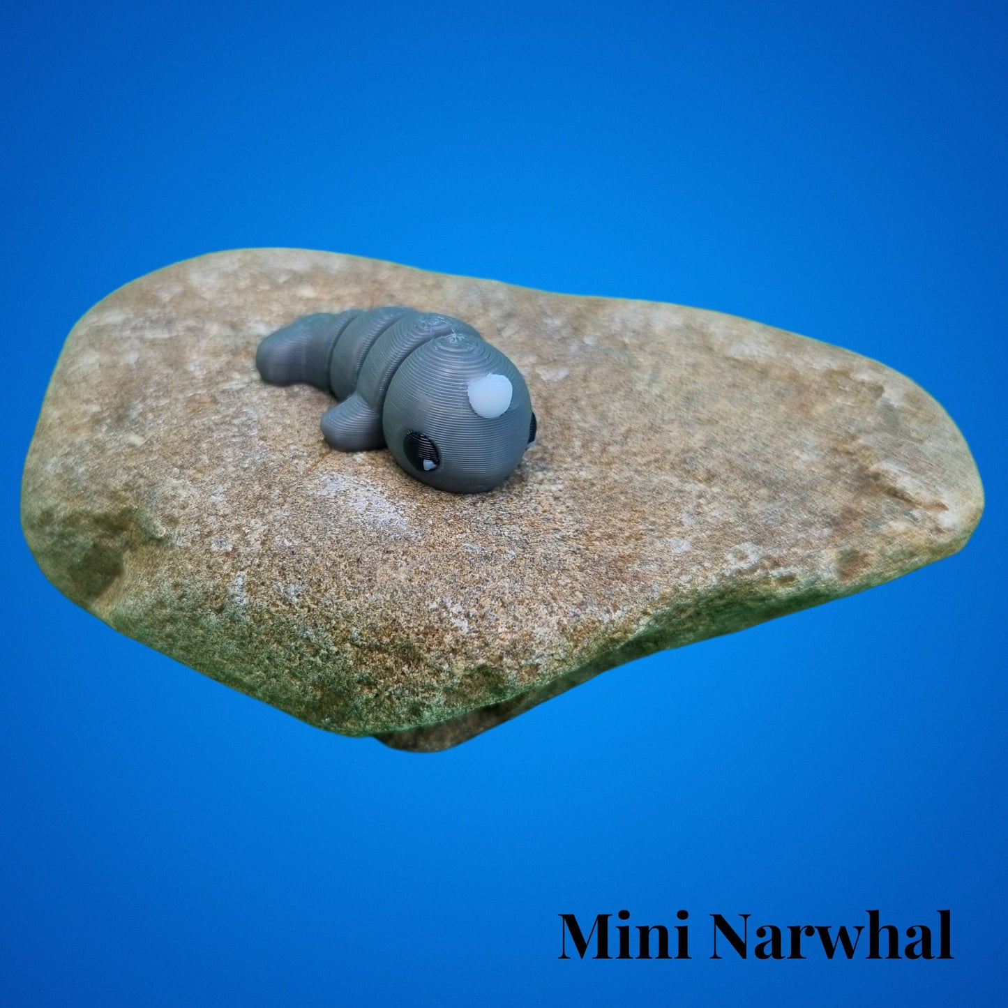 ZOU3D Mini Narwhal Flexi Animal